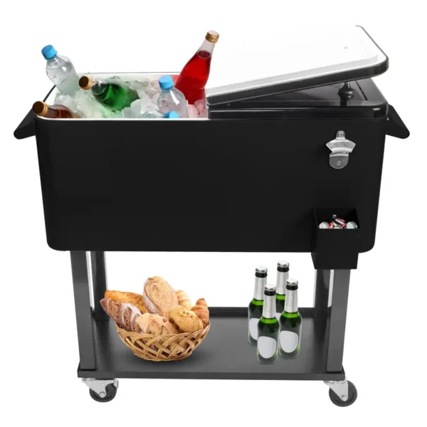 80QT-Party-Ice-Cart-with-Wheels-–-48H-Cooling-Locking-Tires
