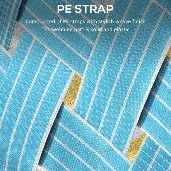 Close-up-of-breathable-PE-straps-and-steel-frame