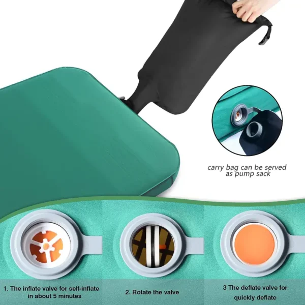 Detailed-view-of-ZenithOut-self‑inflating-sleeping-pad-material-layers-and-adjustable-firmness